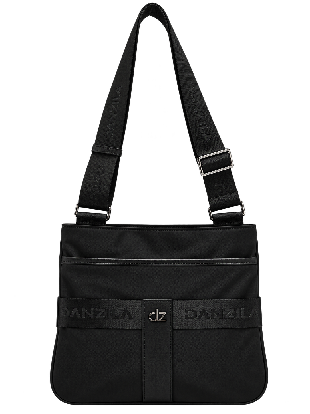 Черная сумка через плечо DanZla